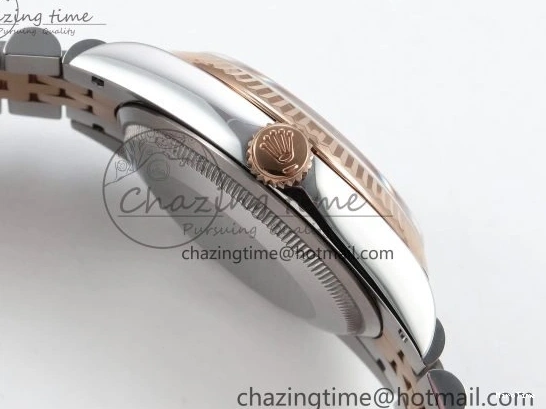 MiroTime 1222 DateJust 36 126231 APF 1:1 Best Edition 904L Steel White Sitck Dial on SS RG Jubilee Bracelet VR OnTrend 1589